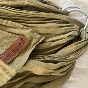 Wild Bird linen ring sling OS